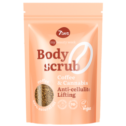 Bədən Skrabı 7 Days My Beauty Week Qəhvə Və Çətənə 250 gr