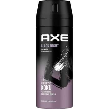 Sprey Dezodorant Kişilər Üçün Axe Black Night 150 ml
