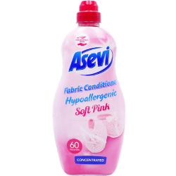 Кондиционер для белья Asevi Розовый 1380 мл