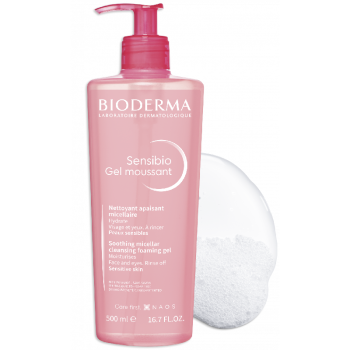 Гель для умывания Bioderma Sensibio для чувствительной и проблемной кожи 500 мл