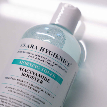 Toner Clara Hygienics Booster Sıxlaşdırıcı Üz Və Bədən Vegan Səhər 400 ml