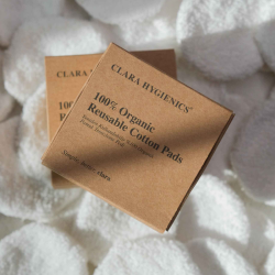 Yuyulan Pambıq Disklər Clara Hygienics 100 % Organic Pambıq