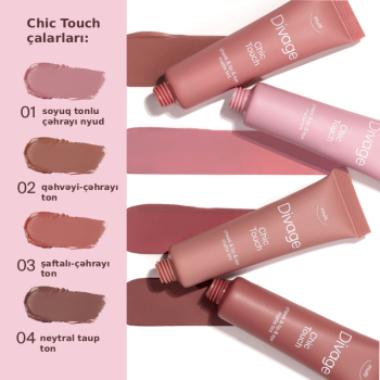 Жидкие румяна Divage Chic Touch Matte 01