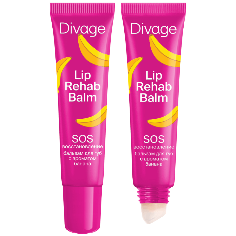 Divage Dodaq Balzamı Divage Lip Rehab Balm SOS Banan 12 ml