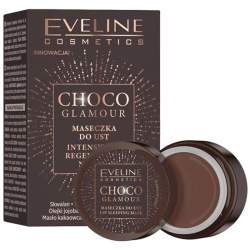 Dodaq Maskası Eveline Choco Glamour Regenirasiya Gəcə Üçün 10 gr