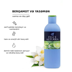 Duş Geli Felce Azzurra Berqamot Və Jasmin 650 ml