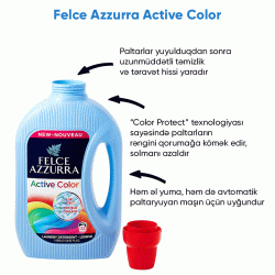 Gel Yuyucu Toz Felce Azzurra Lavat Color 1595 ml