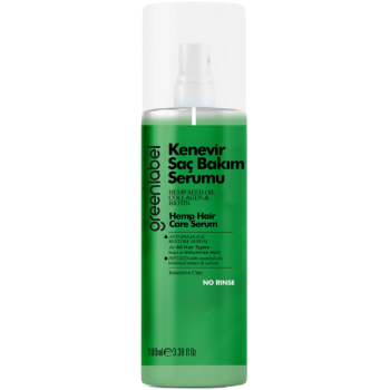 Saç Serumu Greenlabel Çətənə Toxumu Yağı 100 ml