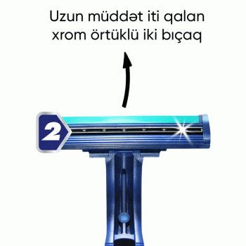 Мужская Одноразовая Бритва Gillette Blue II Plus