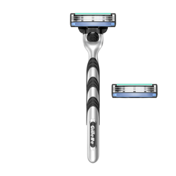 Мужские Бритвы Gillette Mach 3 2 со сменной кассетой