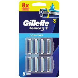 Мужские бритвы Gillette Sensor 3 Plus Comfort 8 шт.
