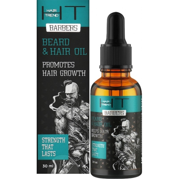 Kişilər Üçün Saç Və Saqqal Yağı Hair Trend Barbers 30 ml