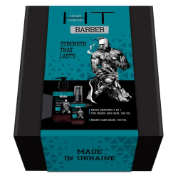 Dəst Kişilər Üçün Hair Trend Barbers Şampun Və Saqqal Balzamı
