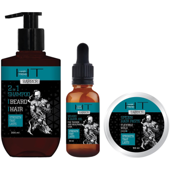 Kişi Hədiyyə Dəsti Hair Trend Barber Saç Və Saqqal Baxımı