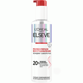 Saç Serumu Loreal Elseve Zədədlənmiş Saçlar Üçün Molekulyar Bərpa 150 ml