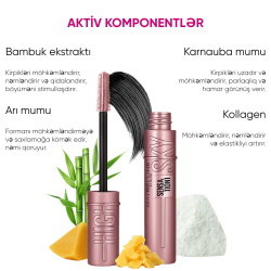 Tuş Maybelline Sky High Qara