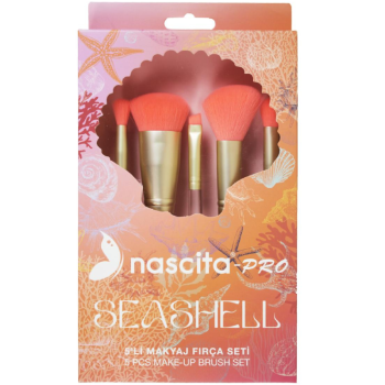 Fırça Dəsti Nascita Seashell 5 ədəd