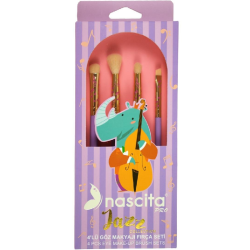 Fırça Dəsti Nascita Jazz Collection Göz Üçün 4 ədəd