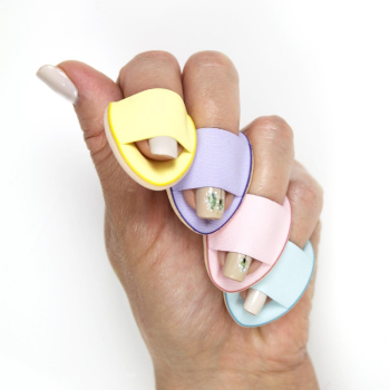 Спонжи для макияжа Nascita Rubycell Finger, 4 шт.