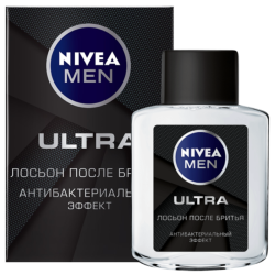Лосьон после бритья Nivea Men Ультра антибактериальный эффект 100 мл