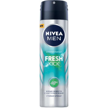 Дезодорант-спрей для мужчин Nivea Men Fresh Kick 150 мл