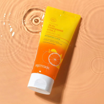 Пилинг-гель Prettyskin The Pure Jeju Tangerine Vita C 150 мл