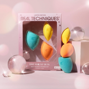 Makiyaj Üçün Süngəri Seti Real Techniques Dreamiest Dew 3 ədəd