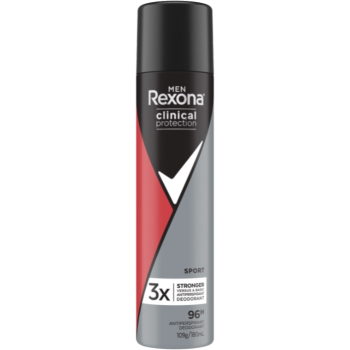 Cпрей дезодорант для мужчин Rexona Clinical 96H Свежесть и Энергия 75 мл