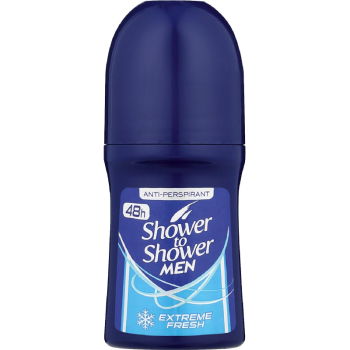 Roll On Dezodorant Kişilər Üçün Shower To Shower Təravət Ekstrim 50 ml