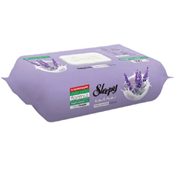 Влажные салфетки для чистки поверхностей Sleepy Extra Лаванда 100 шт.