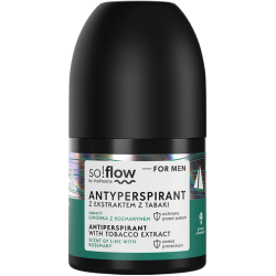 Роликовый антиперспирант для мужчин So!Flow Экстракт Табака, Лимон и Розмарин 50 мл