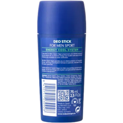 Stik Dezodorant Kişilər Üçün Tulipan Negro Sport 75 ml