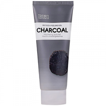 Пилинг для лица Tenzero Refresh с углем 180 мл