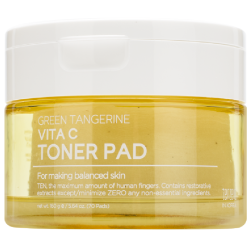 Тонеры пэды Tenzero с экстрактом зелёного мандарина Vita C, 70 шт