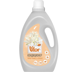 Кондиционер для белья Vilor White Flowers & Almond 1.5 л