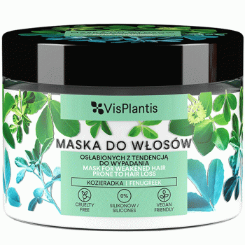 Saç Maskası Elfa Pharm Vis Plantis Zəifləmiş Və Tökülməyə Meyilli Saçlar Üçün 300 ml